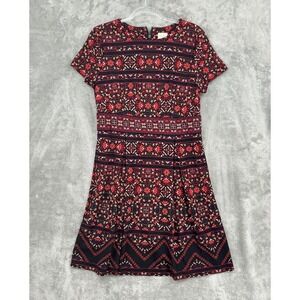 chico's beaded linen dress Linen Sleeveless Beaded Dress